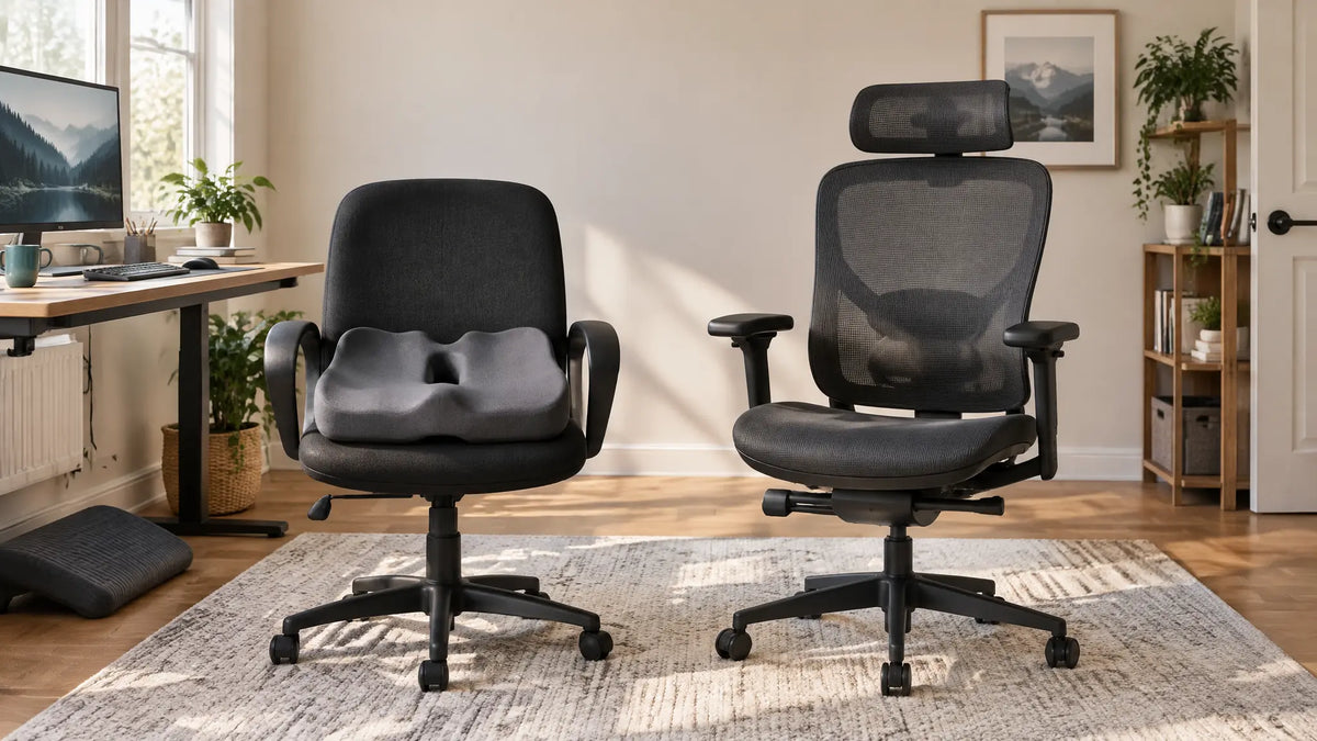 Office Chair Cushion vs. Ergonomic Chair: Which Upgrade Comes First?